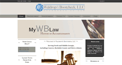 Desktop Screenshot of mywblaw.com